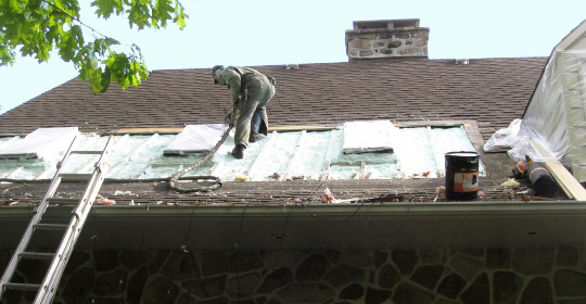 Reparation de toiture